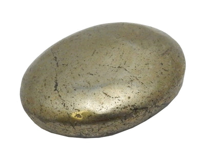 side view of pyrite worrystone