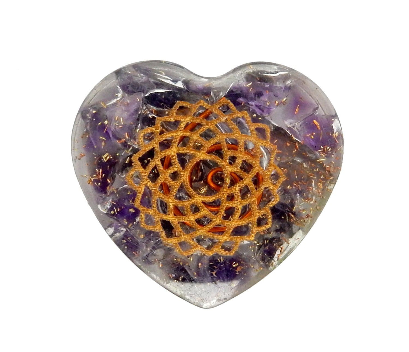 orgone chakra heart close up