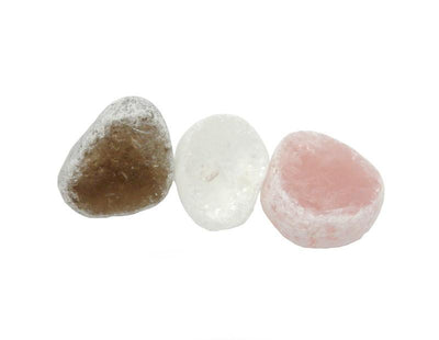 other tumbled seer stone options available on the Rock Paradise website (smoky quartz, crystal quartz, rose quartz)