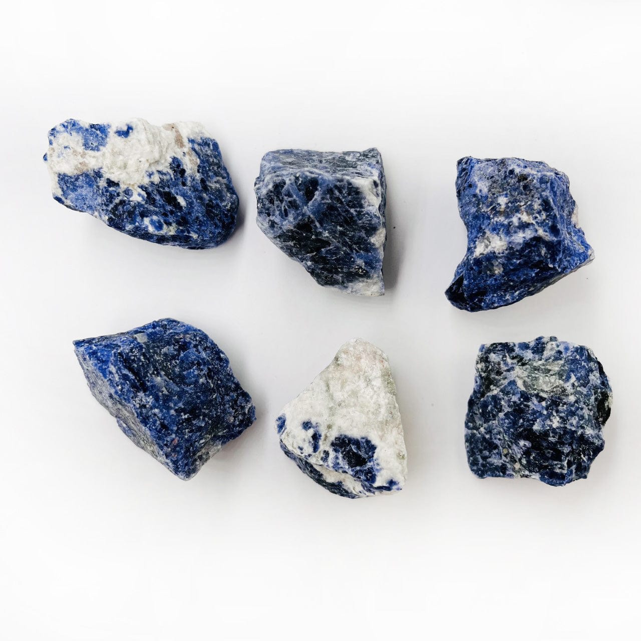 6 Sodalite Natural Stones