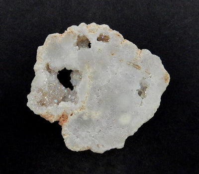 Titanium Treated Calcite Druzy Bead - one close up